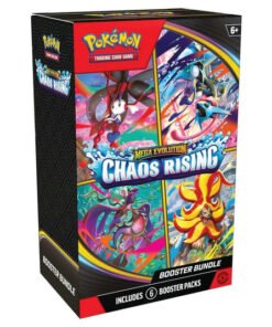 Pokémon Mega Evolution: Chaos Rising Booster Bundle (6 Packs)